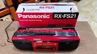 Panasonic RX-FS21 Mới Tinh, Đỏ Đẹp Hay (0916.95.05.95)