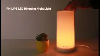 PHILIPS Zhirui 100-240V 12W Smart LED Light Lamp Dimming Night Light