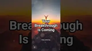 Your Breakthrough Is Coming | Jesus Whispers #shorts