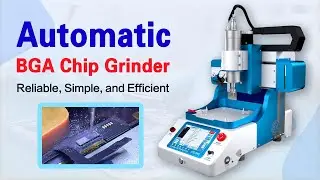 A CNC Grinder machine can easily and professionally remove the phone BGA without any manual problems