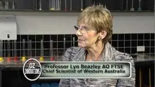 Lyn Beazley, Chief Scientist of WA with Russell Goodrick