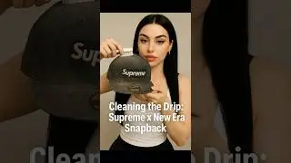Cleaning the Drip: Supreme x New Era Snapback #cleaning #supreme
