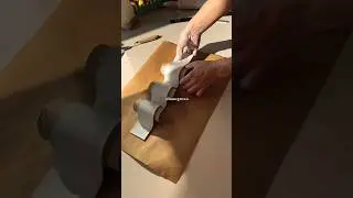 Easy Candle holder Making from Air dry Clay 😍✨