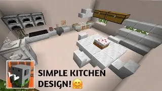 Craftsman Tutorial:Simple kitchen design 🤗
