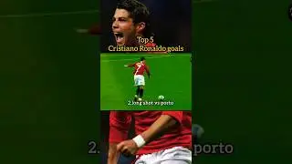 Top 5 Best Ronaldo Goals🔥 #shortsfeed #ytshort #shortsviral #trending #cr7goals #ronaldo