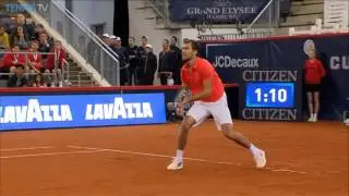 Janowicz Holds Firm In Hamburg Hot Shot
