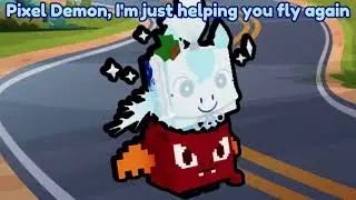 Pet Sim X Toons S01 E07: Pixel Demon Loses His Flight