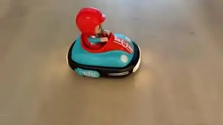 SIMREX Remote Control Bumper Cars for Kids | 2 Player Battle Set with Lights & Music