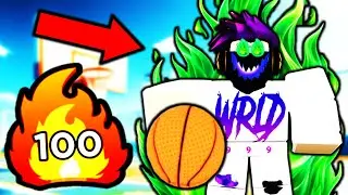 Reaching a 100 STREAK in Roblox Basketball Legends!