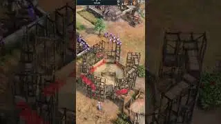 Привет, я подстроюсь? Наглейшая застройка в Age of Empires IV #ageofempires4 #aoe4 #ageofempires