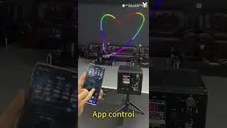 🚀 Small but powerful &mdash; how far do you think this laser can reach?  #lasershow #dj #laser #party #fpy