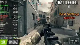 Battlefield 6 Beta - GTX 1650 LAPTOP - 16GB RAM - Very Playable !!!