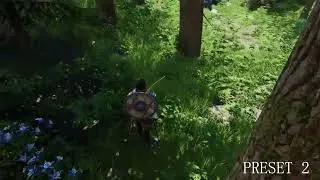 Skyrim SE ENB Grass Collision presets Comparison