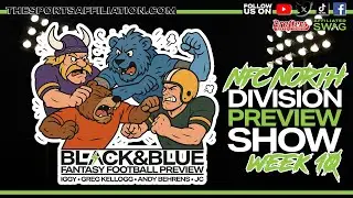 Анонс фэнтези-футбола Black & Blue NFC NORTH: Неделя 10