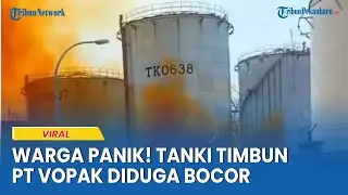 Tangki Timbun PT Vopak Diduga Bocor, Kepulan Asap Kuning Bikin Warga Panik