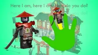 Ninjago Finger Family Song Daddy Finger LEGO Nursery Rhymes