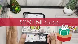 🎄Bill Swap #billswap #cashcondensing #cashenvelopes #sinkingfunds #budgeting