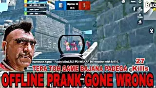 Noob Prank Pubg Tdm Offline Prank Gone Wrong Assault Ruins
