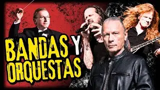 Bandas de rock y metal con orquestas - Mustaine Led Zeppelin Mike Patton Serj Tankian Kiss