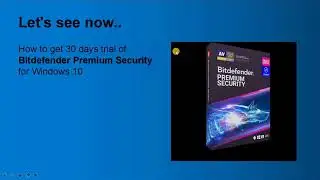 Bitdefender Premium Security Walk-through