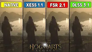 HOGWARTS LEGACY: XESS 1.1 vs. FSR 2.1 vs. DLSS 3.1 vs. NATIVE 1440p ULTRA PRESET