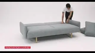 CANAPE CONVERTIBLE AVEC ACCOUDOIRS - FRODE ARMS PAR INNOVATION LIVING