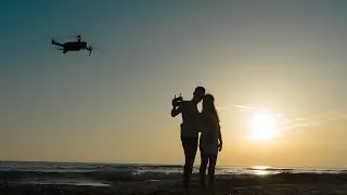 Il tramonto visto dal drone - SUNSET Dji Mavic Pro FOOTAGE