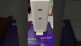 Распаковка роутера 5G BAITY с SIM-картой от STC и толстовками, заказанными в NOON. #stc #5grouter...
