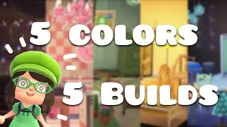 ONE COLOR ONLY Build Challenge | ACNH