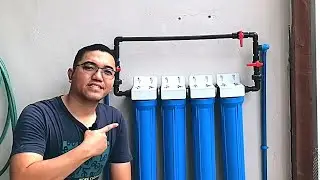 4 stage Water Filter Installation #shopeetagtowin 