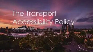 Government, Corporates and People - The Accessible Transport Policy