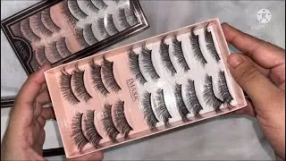 Imagic eyelashes || review || unboxing || unpacking || imagic professional cosmetics Hindi #makeup