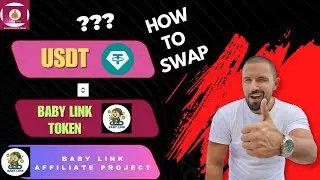 HOW TO BUY OR SWAP USDT TO BABYLINK TOKEN IN YOUR BITGET WALLET | BABY LINK | VIDEO - 11 #trending