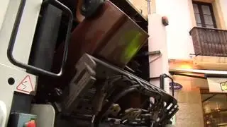 Nuevo sistema de recogida de basura en la Parte Vieja de San Sebastián