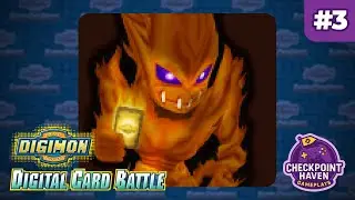 Digimon Digital Card Battle (PS1) | Parte #3 &ndash; Explorando Flame City