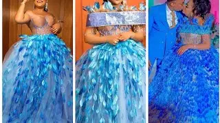 Magauni ya Sendoff kama la Nandy | Nandy alikotoa mshono wa gauni lake la Sendoff jionee.