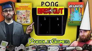 Paddle Games Bundle - Pong, Breakout, & Arkanoid