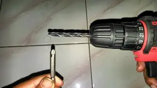 Cara Pasang mata bor Cordless