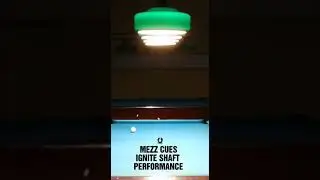 Mezz Exceed Cues pro Philipp Stojanovic testing the brand new IGNITE shaft