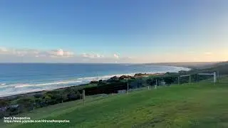 4K Sunset at Apollo Bay | Relaxing Ocean Waves & Natural Ambience | Great Ocean Road Australia
