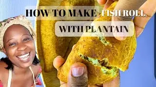 How To Make Plantain Fish Pies| No Baking Needed #fishrecipe #snacks #explore  