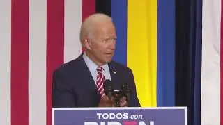 Biden plays ram ranch at convention