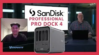 Представляем SanDisk Professional PRO DOCK 4 и кардридеры Pro.
