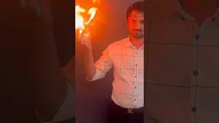 Fire hand anyone can do | Hold Fire on hand | Science experiment #shorts