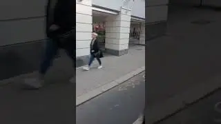 Hier ist d.#Busfahrt vom Rathaus bis an d.Kreuzung d.Post, Ecke Marienstr zu sehen an d.Kugel vorbei