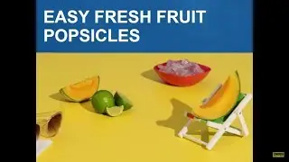 Zanussi Easy Tips: Cantaloupe Lime Popsicles
