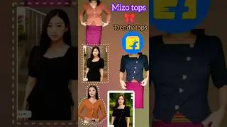 mizo tops from flipkart || mizo trendy tops haul #mizo #tops #youtube #flipkart #mizotrends