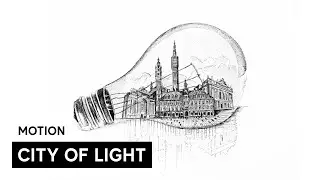 MOTION / CITY OF LIGHT - DESSIN VINCENT LELI&Egrave;VRE