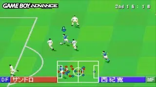 J.League Winning Eleven Advance 2002 (Game Boy Advance Gameplay)