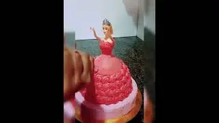 #unique #barbiecake #youtube #newpost #newchannel #dollcake #viral #making #music #foryou 